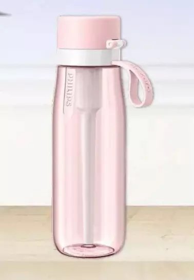 Бутылка-фильтр для фитнеса Philips AWP2731PKR/58, 0.66л Pink (Розовый) Бутылка-фильтр для фитнеса Philips AWP2731PKR/58, 0.66л Pink (Розовый)