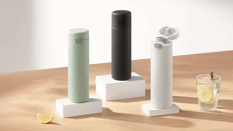 Термос Xiaomi Mijia Flip Version 2 (0.48 л) (MJTGB02PL) (с автоматическим замком) Black (Черный) Термос Xiaomi Mijia Flip Version 2 (0.48 л) (MJTGB02PL) (с автоматическим замком) Black (Черный)