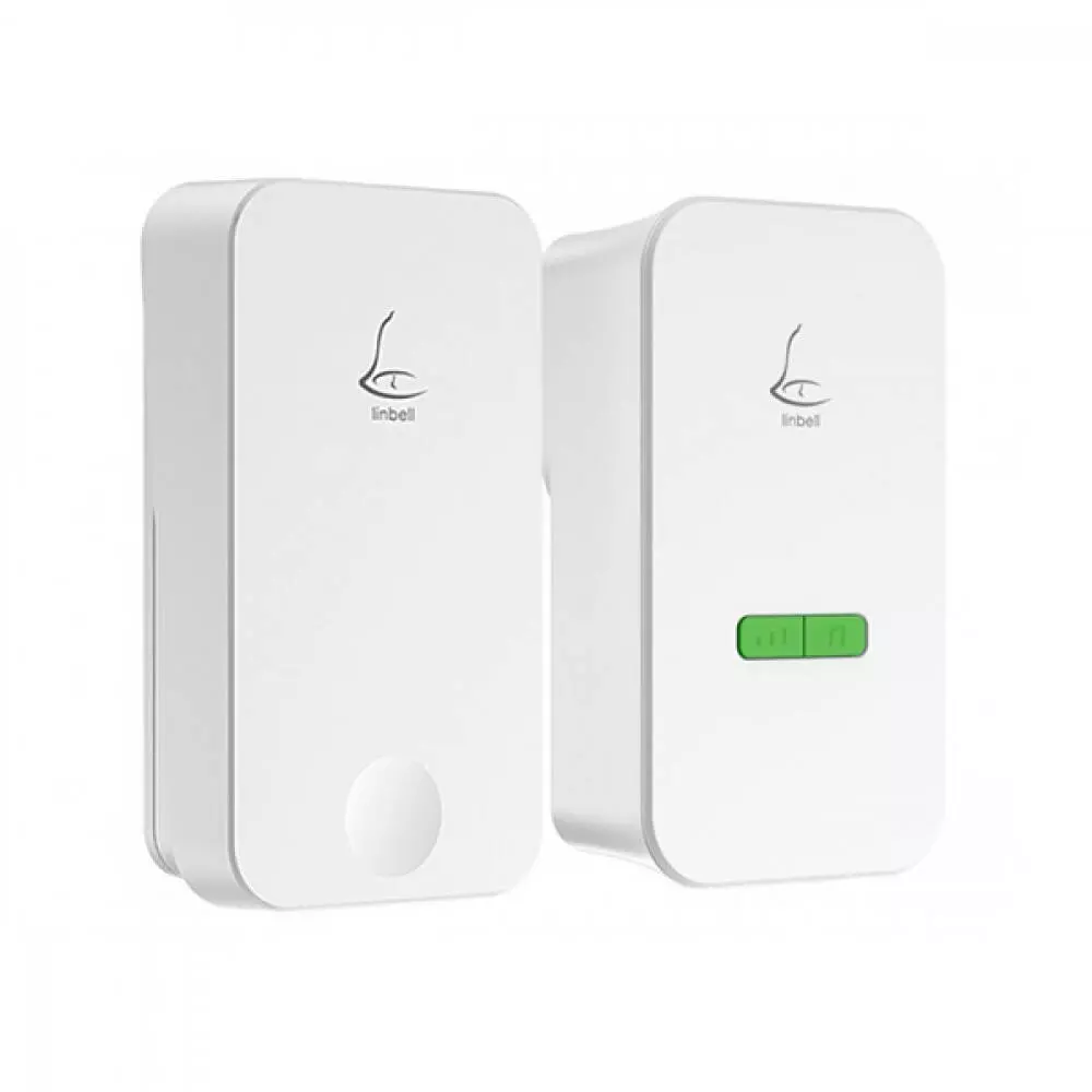 Беспроводной дверной звонок Xiaomi Linptech Self Powered Wireless Doorbell G4L White (Белый) Беспроводной дверной звонок Xiaomi Linptech Self Powered Wireless Doorbell G4L White (Белый)
