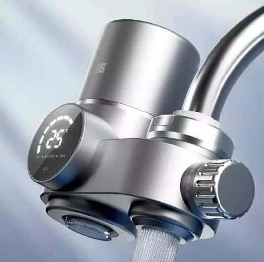 Фильтр-насадка на кран Xiaozhi Water Purifier With Intelligent Digital Display (LJ206) Gray (Серый)