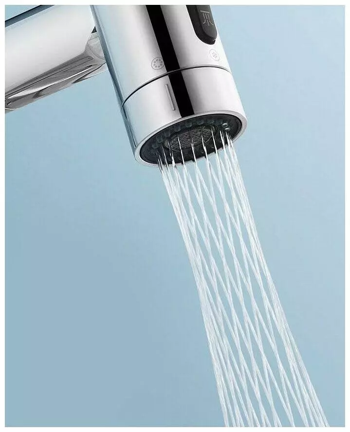 Смеситель с выдвижным изливом Xiaomi Mijia Pull-out Basin Faucet S1 (MJCLSMPLT01DB) Silver (Серебристый) Смеситель с выдвижным изливом Xiaomi Mijia Pull-out Basin Faucet S1 (MJCLSMPLT01DB) Silver (Серебристый)