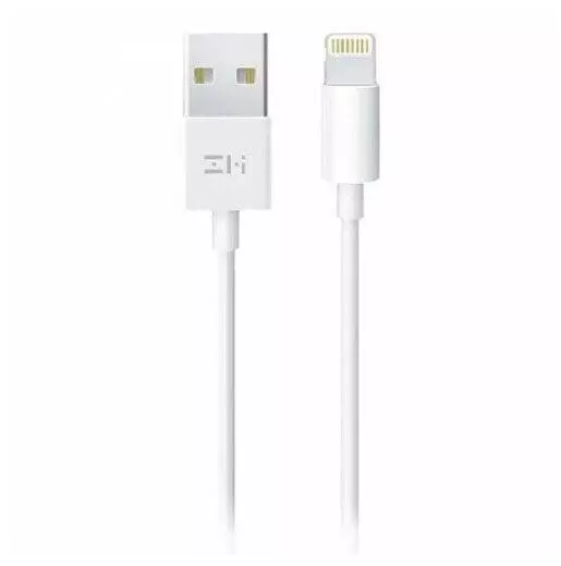 Кабель ZMI USB Apple Lightning MFi 100cm (AL813C) White (Белый)