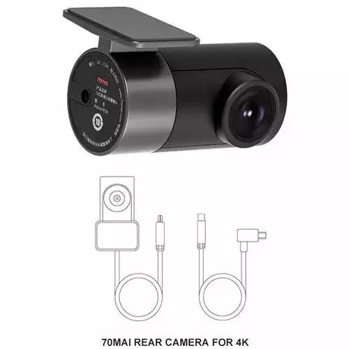 Камера заднего вида 70mai Rear Camera RC06 Black (Черный) EU Камера заднего вида 70mai Rear Camera RC06 Black (Черный) EU