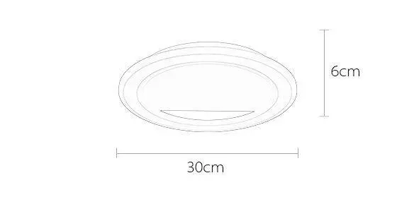 Потолочная лампа Xiaomi Huizuo Taurus Smart Nordic Ceiling Lamp 32W (300 mm) White (Белый)