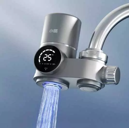 Фильтр-насадка на кран Xiaozhi Water Purifier With Intelligent Digital Display (LJ206) Gray (Серый)