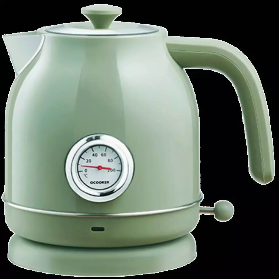 Электрочайник Qcooker Retro Electric Kettle (QS-1701) Green (Зеленый) Электрочайник Qcooker Retro Electric Kettle (QS-1701) Green (Зеленый)