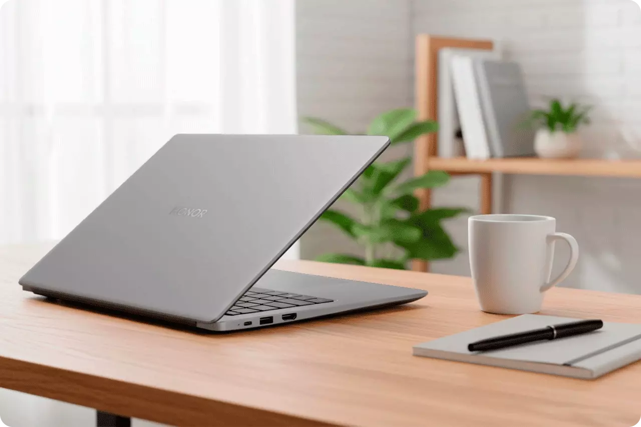 Ноутбук Honor MagicBook X14 2026 Ultra 5 125H 24/1Т 2.8K 120HZ (5301AQWG) Gray (Серый)