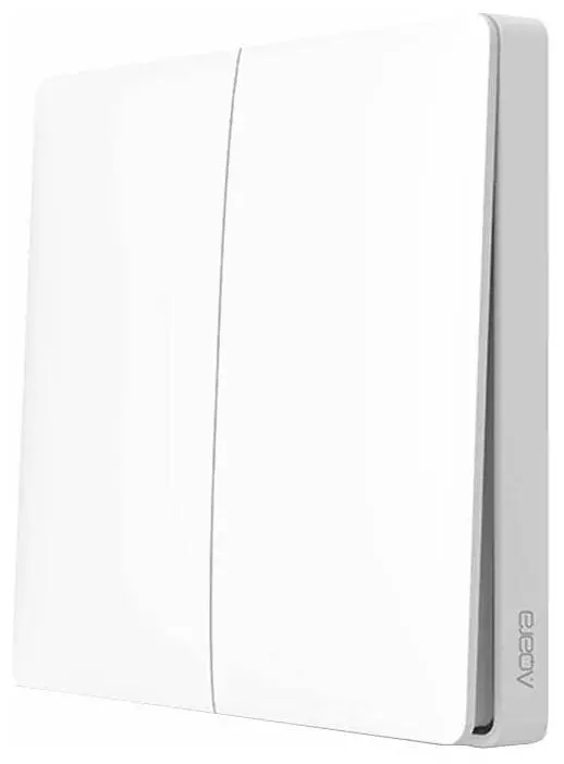 Выключатель беспроводной Aqara Wall Wireless Switch Double Key Edition (WXKG02LM) White (Белый)