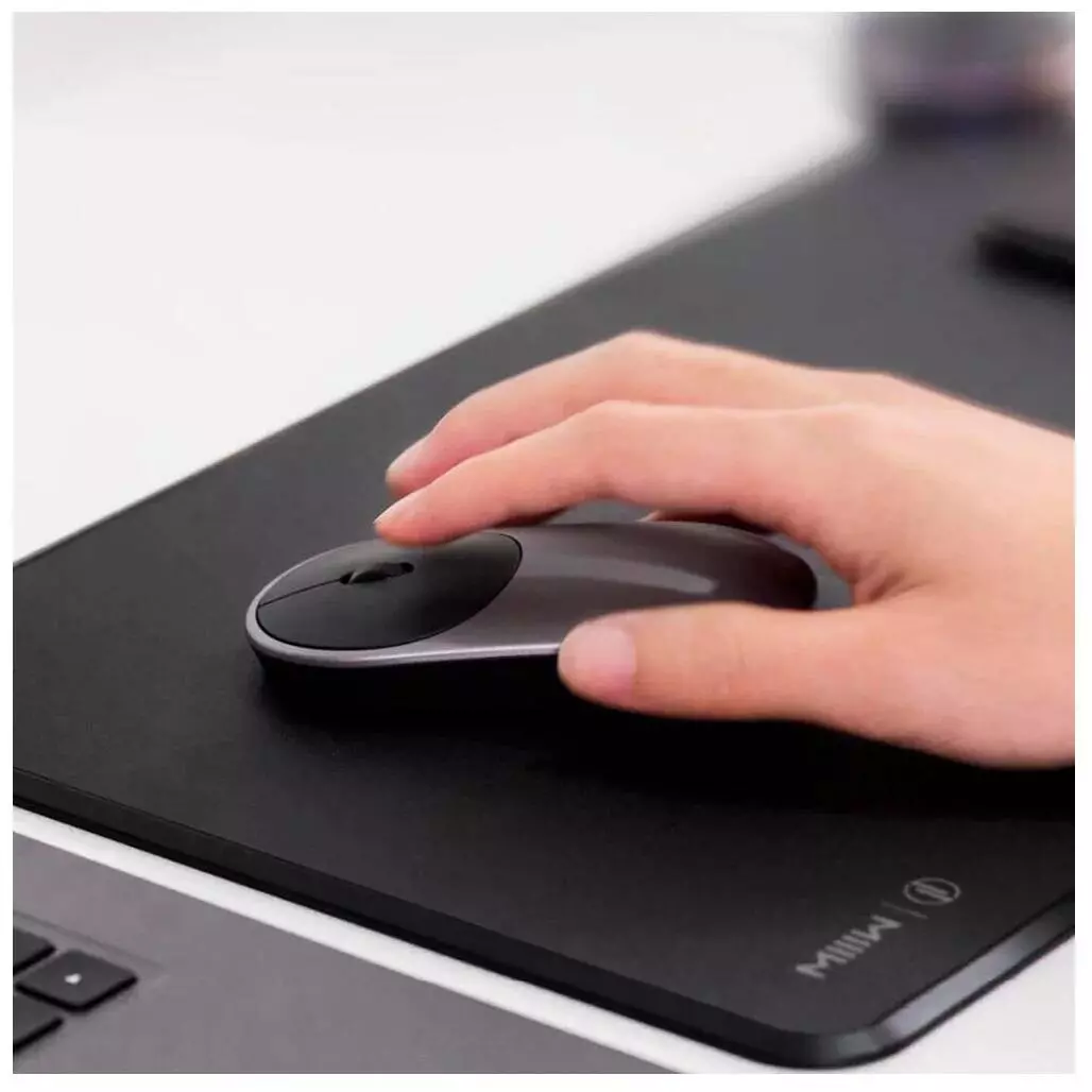 Коврик для мышки с беспроводной зарядкой Xiaomi Mouse Pad (MWSP01) Black (Черный) Коврик для мышки с беспроводной зарядкой Xiaomi Mouse Pad (MWSP01) Black (Черный)