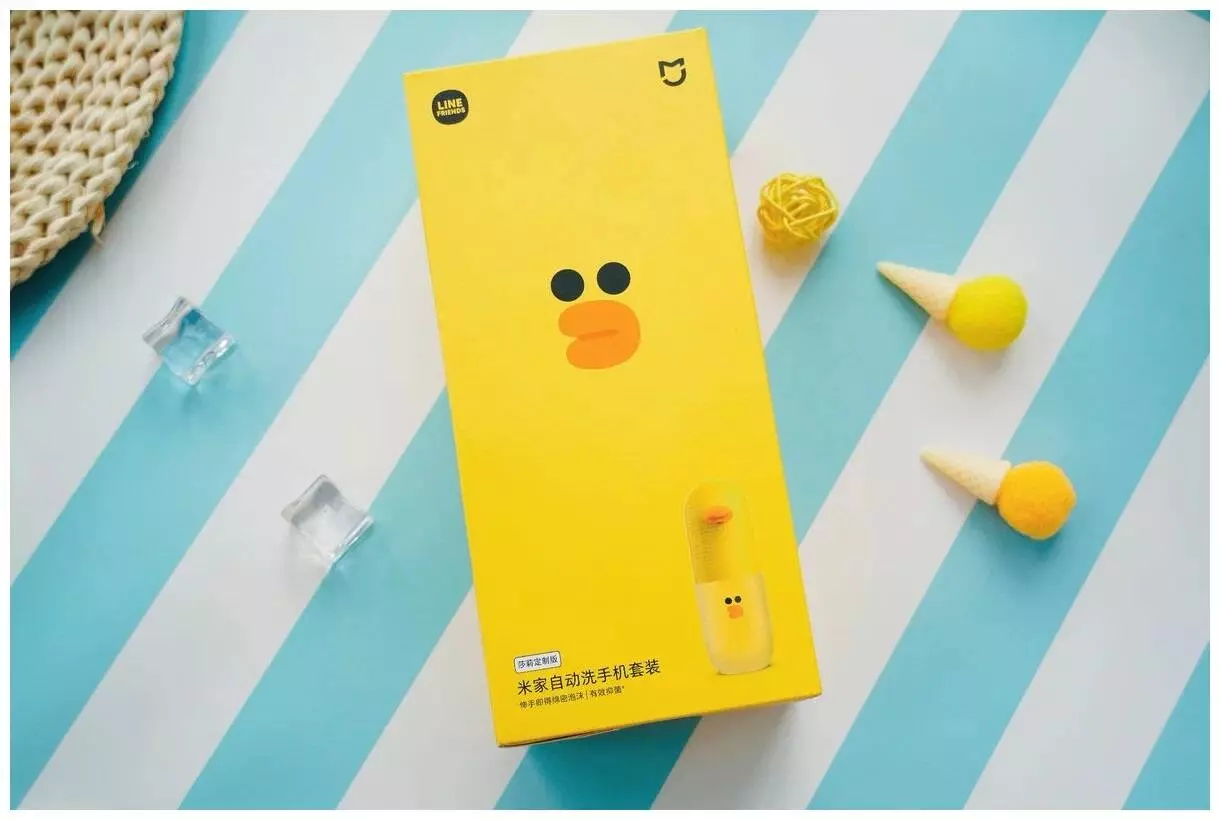 Дозатор мыла Xiaomi Automatic Washing Mobile Phone Sally Custom Version Yellow (Желтый) Дозатор мыла Xiaomi Automatic Washing Mobile Phone Sally Custom Version Yellow (Желтый)