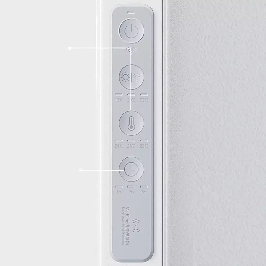 Умный обогреватель Xiaomi Mijia Electric Heater Graphene Heating 2200W (KRDNQ05ZM) White (Белый) Умный обогреватель Xiaomi Mijia Electric Heater Graphene Heating 2200W (KRDNQ05ZM) White (Белый)