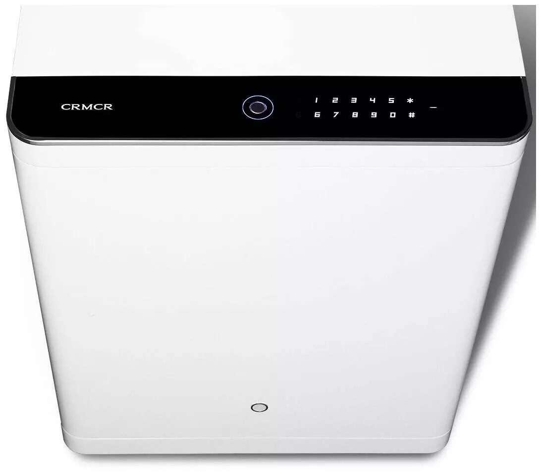 Сейф электронный с датчиком отпечатков CRMCR Smart Safe Deposit Box Two Door (BGX-X1-55KN) White (Белый) Сейф электронный с датчиком отпечатков CRMCR Smart Safe Deposit Box Two Door (BGX-X1-55KN) White (Белый)