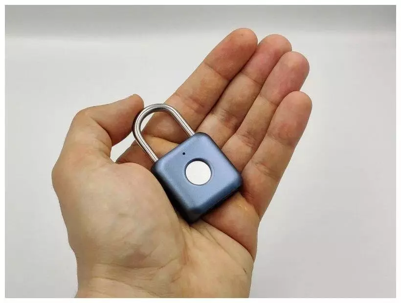 Замок Xiaomi Smart Fingerprint Lock Padlock Kitty Blue (Синий) Замок Xiaomi Smart Fingerprint Lock Padlock Kitty Blue (Синий)