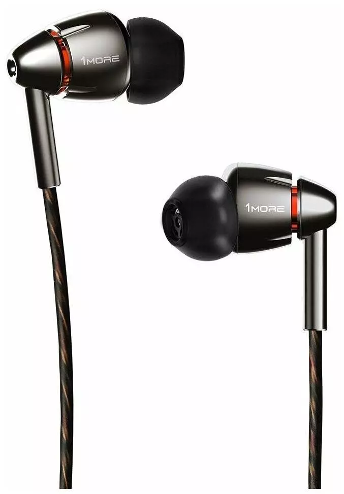 Наушники 1MORE Quad Driver In-Ear E1010 Gray (Серый) Global Version
