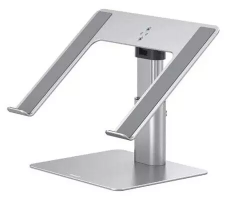 Подставка для ноутбука Baseus Metal Adjustable Laptop Stand (LUJS000012) Silver (Серебристый) Подставка для ноутбука Baseus Metal Adjustable Laptop Stand (LUJS000012) Silver (Серебристый)