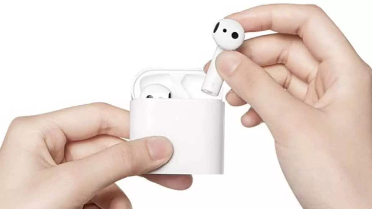 Наушники Xiaomi True Wireless Earphones Air 2S (TWSEJ05WM) White (Белый) Наушники Xiaomi True Wireless Earphones Air 2S (TWSEJ05WM) White (Белый)