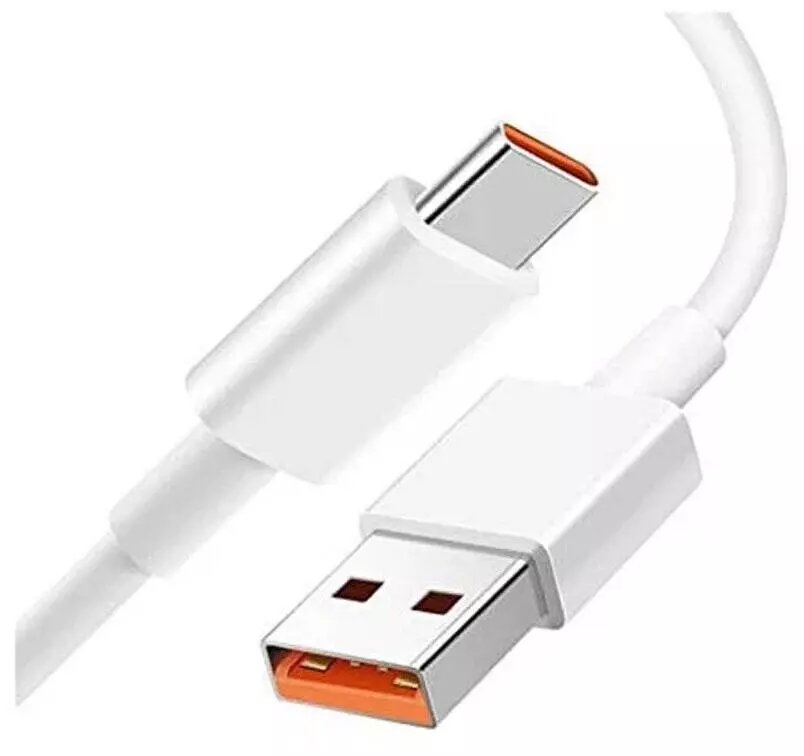Кабель Xiaomi 6A USB Type- C Fast Charging Data Cable (6934177732881) White (Белый)