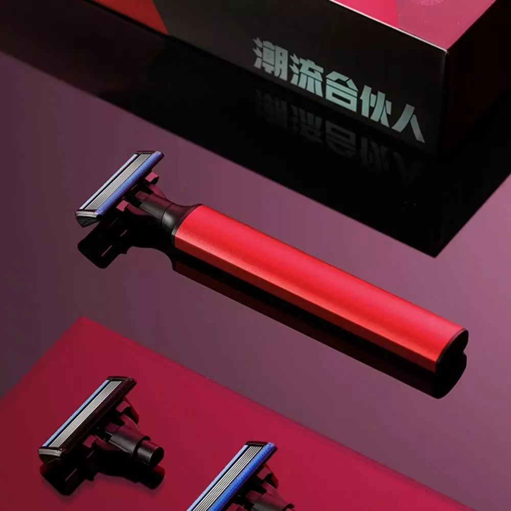 Набор для бритья Huanxing Lemon Razor H506-6 Red (Красный )