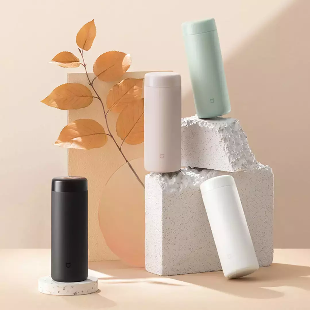Термос Xiaomi Mijia Mini Mug 350 ml (MJKDB01PL) Black (Черный)