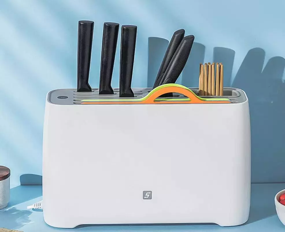 Подставка для ножей и столовых приборов с УФ стерилизацией Xiaomi Five Smart Knife Plates For Sterilization Rack (YSXDJ001HJ) White (Белый) Подставка для ножей и столовых приборов с УФ стерилизацией Xiaomi Five Smart Knife Plates For Sterilization Rack (YSXDJ001HJ) White (Белый)