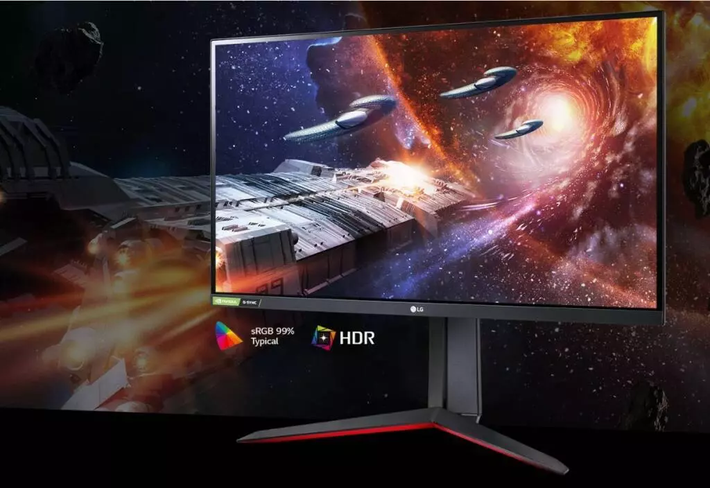 Монитор LG UltraGear 27" 144Hz (27GN650-B) Black (Черный) CN Монитор LG UltraGear 27" 144Hz (27GN650-B) Black (Черный) CN