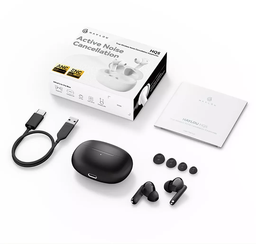 Беспроводные наушники Haylou HQ5 Black (Черный) Беспроводные наушники Haylou HQ5 Black (Черный)