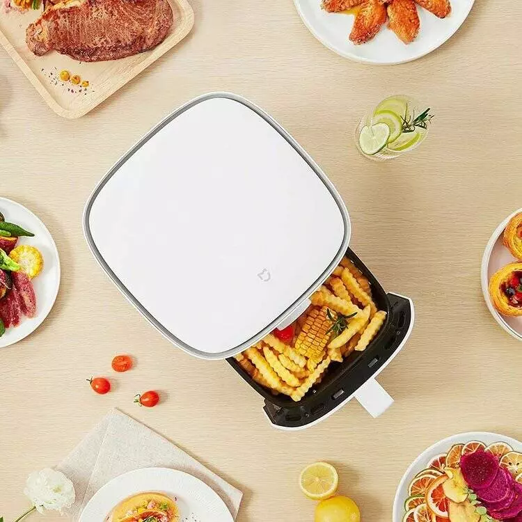 Умная фритюрница Xiaomi Mijia Smart Air Fryer 3.5L (MAF02) White (Белый) EU Умная фритюрница Xiaomi Mijia Smart Air Fryer 3.5L (MAF02) White (Белый) EU