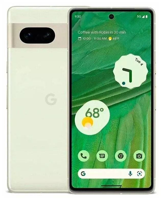 Смартфон Google Pixel 7 5G 8/128Gb Lemongrass (Зеленый) JP