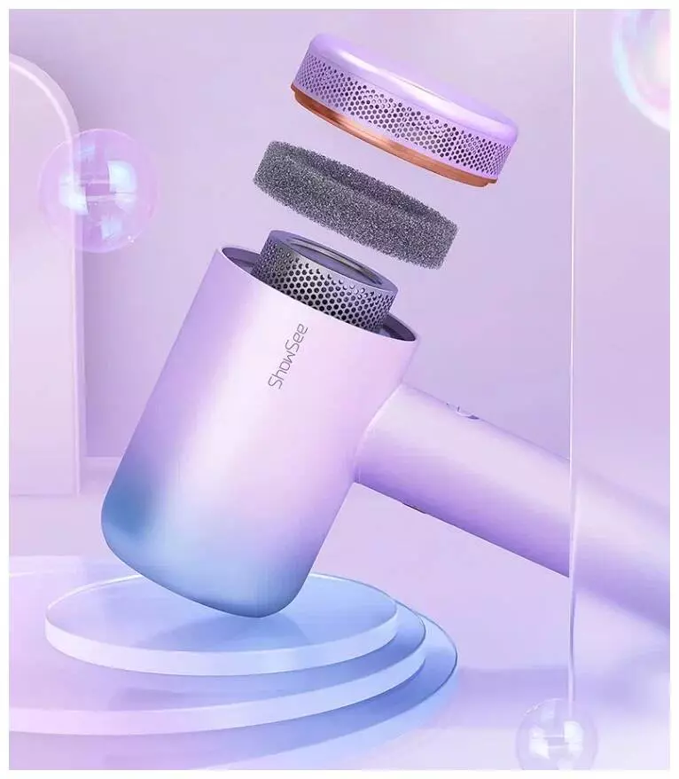 Фен Xiaomi Showsee Hair Dryer Star Shining A8-V Purple (Фиолетовый)