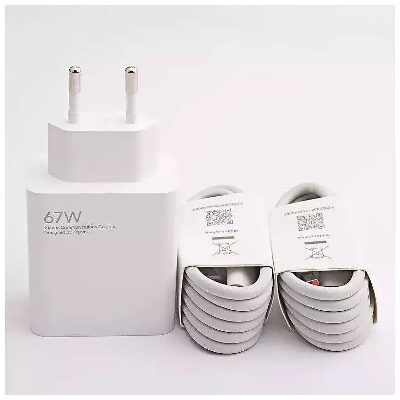 Сетевое зарядное устройство Xiaomi Adaptor 67W (MDY-12E-EF) White (Белый) Сетевое зарядное устройство Xiaomi Adaptor 67W (MDY-12E-EF) White (Белый)