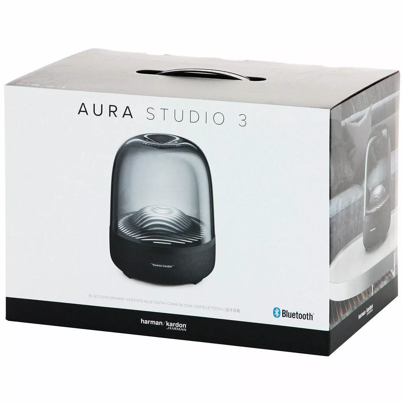 Колонка портативная Harman Kardon Aura Studio 3 Black (Черный) Global Version Колонка портативная Harman Kardon Aura Studio 3 Black (Черный) Global Version