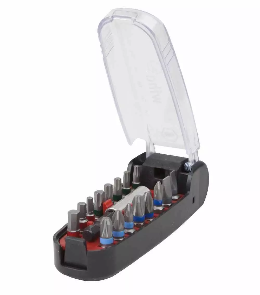 Отвертка с набором бит Xiaomi Wiha Crocodile Mounth Screwdriver 17 in 1 (18 предм.) Black (Черный) Отвертка с набором бит Xiaomi Wiha Crocodile Mounth Screwdriver 17 in 1 (18 предм.) Black (Черный)