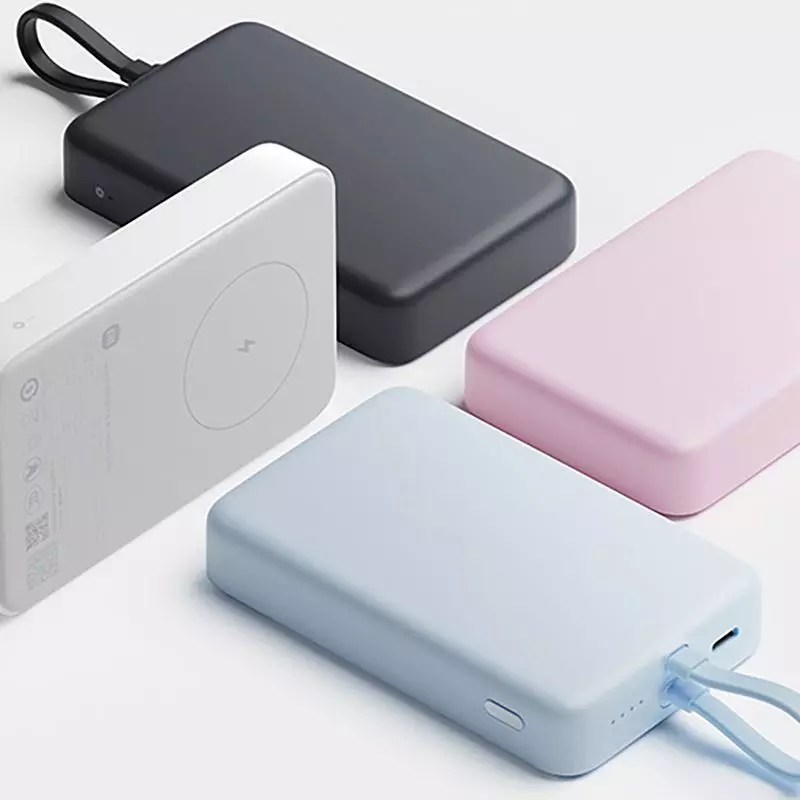 Внешний аккумулятор Xiaomi Mi Magnetic Power Bank With Cable USB-C 10000mAh 33W(WPB1007MI) White (Белый) CN Внешний аккумулятор Xiaomi Mi Magnetic Power Bank With Cable USB-C 10000mAh 33W(WPB1007MI) White (Белый) CN