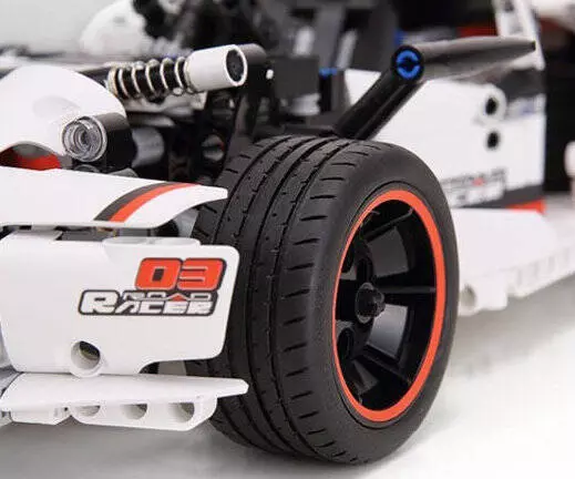 Конструктор электромеханический Xiaomi MITU Smart Building Blocks Road Racing (GLSC01IQI) White (Белый)