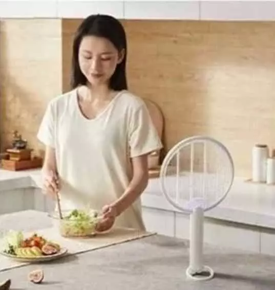 Электрическая мухобойка Qualitell Powerful Electric Mosquito Swatte C3 (ZSC230911) White (Белый)