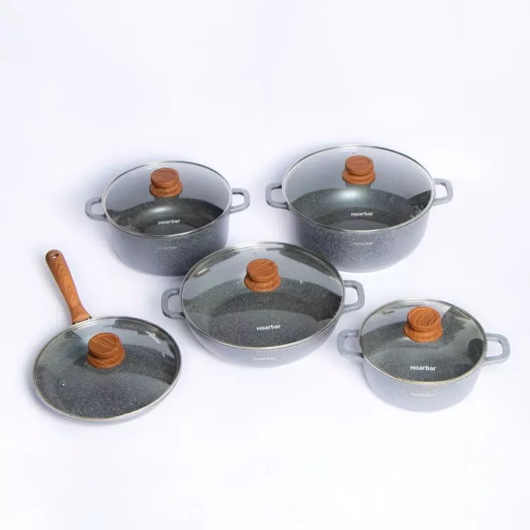 Сковорода Hoarbar Deep Frying Pan A 24CM Gray (Серый) Сковорода Hoarbar Deep Frying Pan A 24CM Gray (Серый)