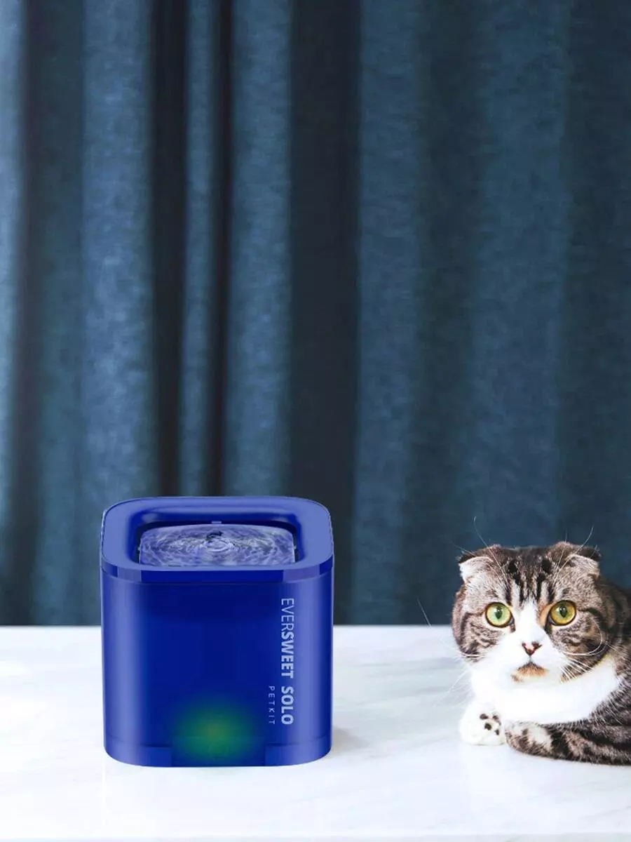 Автопоилка c системой фильтрации Petkit Eversweet SOLO Blue (Синий) Автопоилка c системой фильтрации Petkit Eversweet SOLO Blue (Синий)