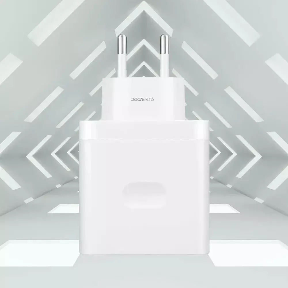 Сетевое зарядное устройство Realme SUPERVOOC 120W Power Adapter White (Белый) Сетевое зарядное устройство Realme SUPERVOOC 120W Power Adapter White (Белый)