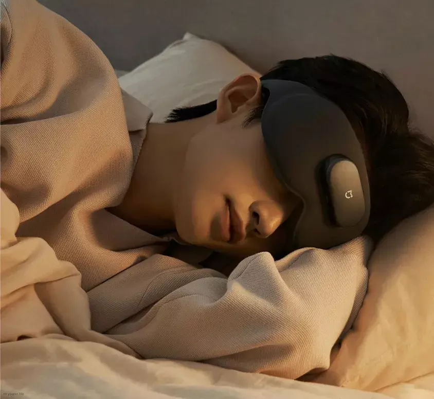 Массажер для глаз Xiaomi Mijia Intelligent Massage Eye Mask (MJAMZYMYY01) Black (Черный)
