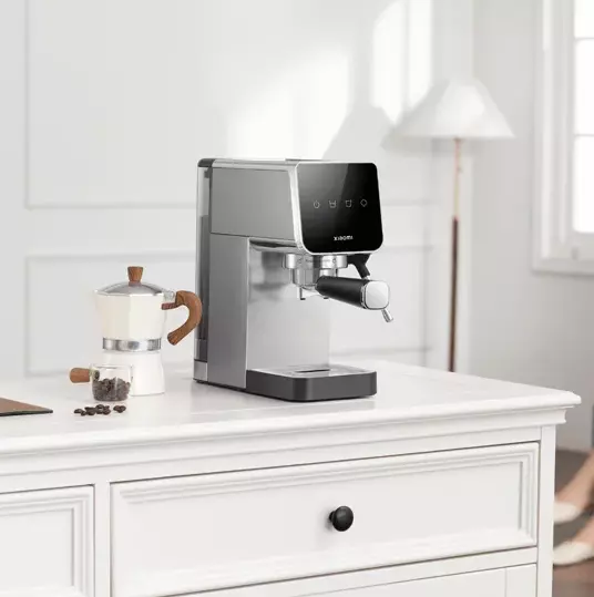 Кофемашина Xiaomi Semi-automatic Espresso Machine (BHR9798EU) (CME003) Silver (Серебро) Global Version Кофемашина Xiaomi Semi-automatic Espresso Machine (BHR9798EU) (CME003) Silver (Серебро) Global Version