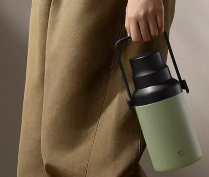 Термос Xiaomi Mijia Big Belly Thermos Cup (MJDDB01PL) 1л Gray (Серый)