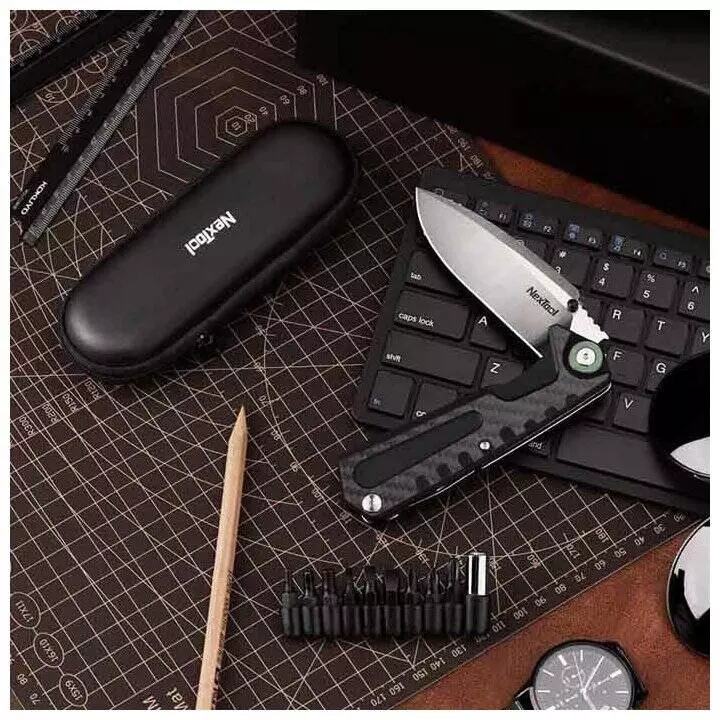 Мультитул NexTool Multi Functional Knife (3 функции) (NE20021) Black (Черный)