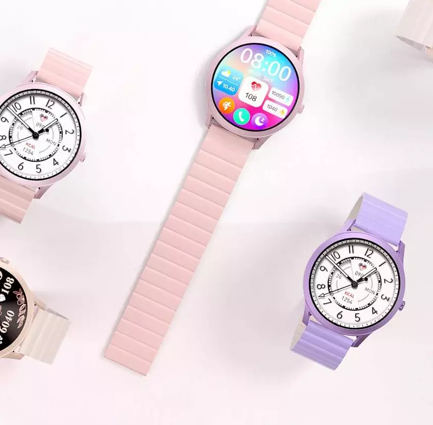 Умные часы Kieslect Lady Calling Watch Lora (YFT2042EU) Purple (Фиолетовый) Global Version Умные часы Kieslect Lady Calling Watch Lora (YFT2042EU) Purple (Фиолетовый) Global Version