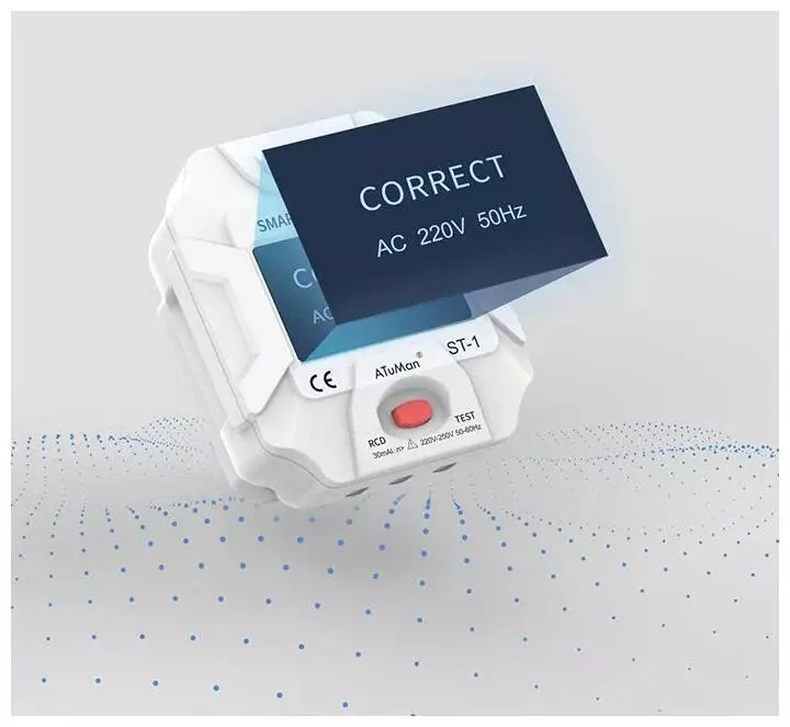 Тестер розеток Xiaomi Duka Smart Power Socket Detector (ST-1) White (Белый) Тестер розеток Xiaomi Duka Smart Power Socket Detector (ST-1) White (Белый)