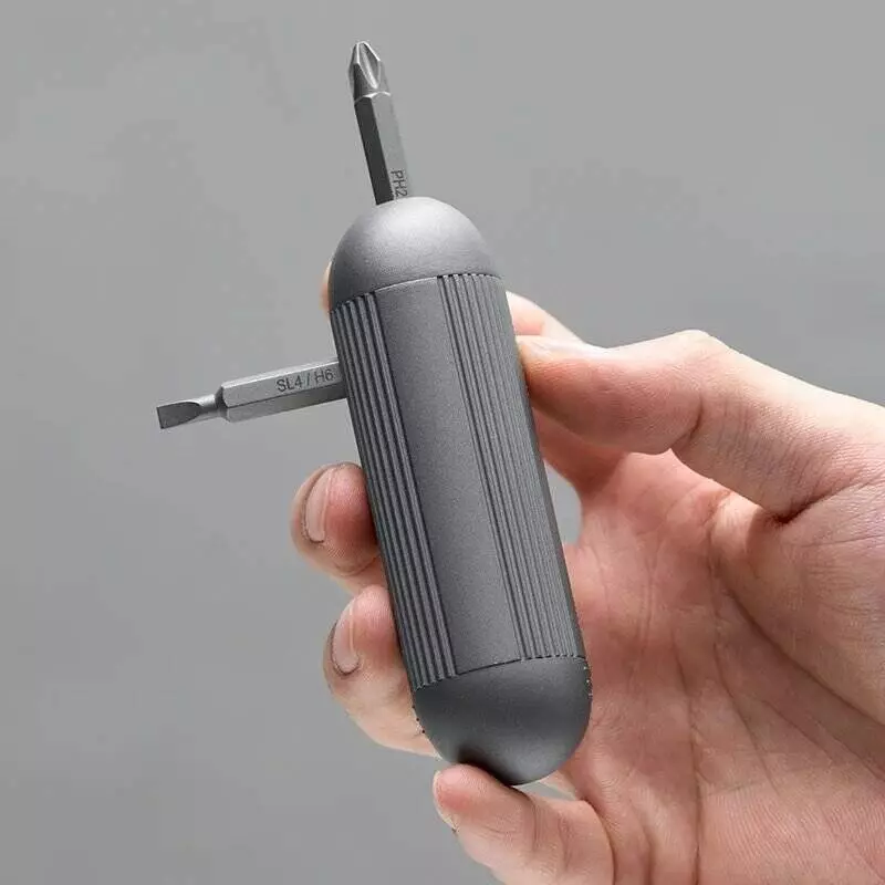 Набор отверток Xiaomi 9 in 1 ATuMan Duka Xmini Pocket Screwdriver Kit Gray (Серый)