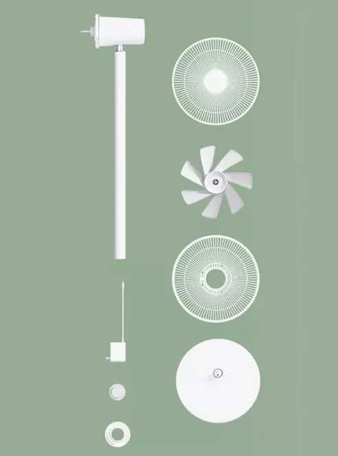 Напольный вентилятор Xiaomi Mijia 1X DC Inverter Floor Fan (BPLDS07DM) Upgraded Version White (Белый) Напольный вентилятор Xiaomi Mijia 1X DC Inverter Floor Fan (BPLDS07DM) Upgraded Version White (Белый)