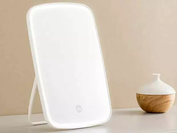 Зеркало косметическое с подсветкой Xiaomi Jordan Judy Tri-color LED Makeup Mirror (NV505) Beige (Бежевый) CN Зеркало косметическое с подсветкой Xiaomi Jordan Judy Tri-color LED Makeup Mirror (NV505) Beige (Бежевый) CN