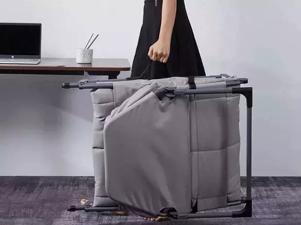 Складная кровать-шезлонг Xiaomi 8H Outdoor Dual-purpose Folding Bed RC Gray Gray (Серый)
