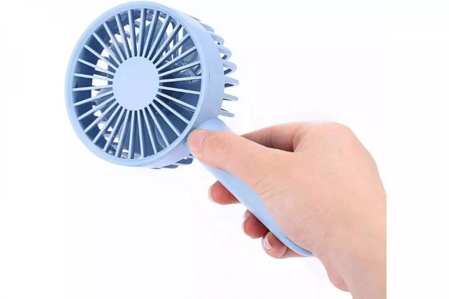 Портативный ручной вентилятор VH YU Portable Handheld Fan Blue (Синий) Портативный ручной вентилятор VH YU Portable Handheld Fan Blue (Синий)