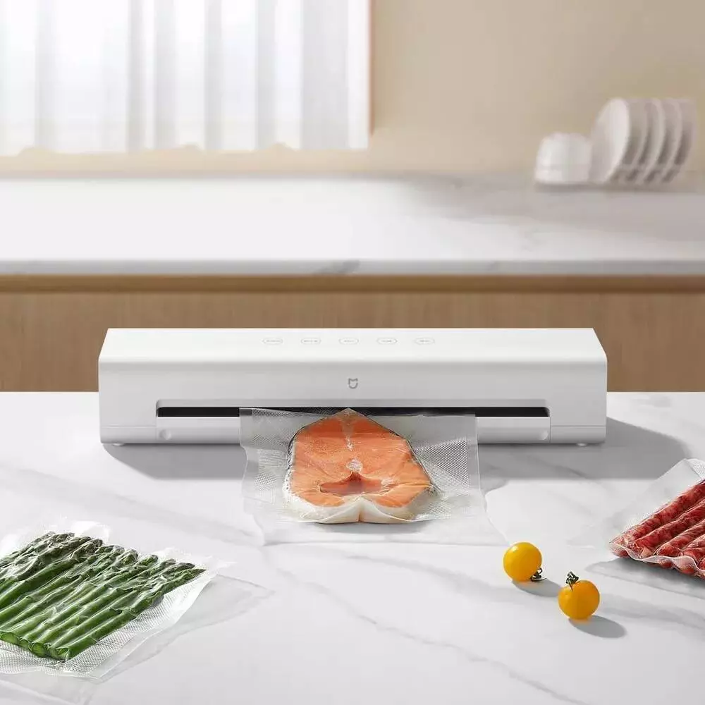 Вакуумный упаковщик Xiaomi Mijia Automatic Vacuum Sealing Machine (MJFKJ06XM) White (Белый) Вакуумный упаковщик Xiaomi Mijia Automatic Vacuum Sealing Machine (MJFKJ06XM) White (Белый)